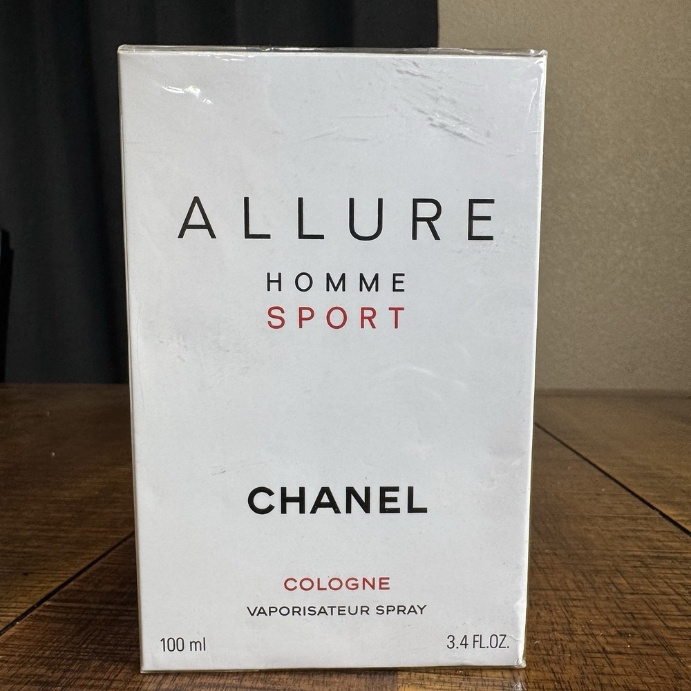 CHANEL Allure Homme Sport  3.4 oz Cologne Eau De Toilette NIB SEALED / Authentic